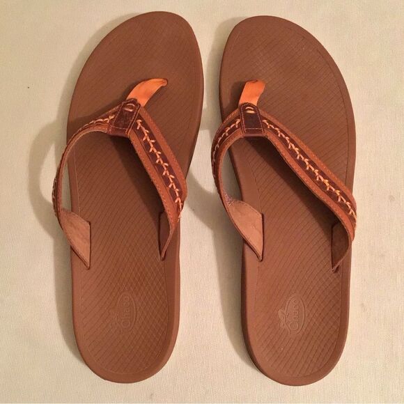 Chaco Women's Playa Pro Leather Sandals, Maple - Picture 3 of 8